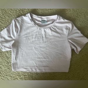 Whitney Simmons Gymshark Crop Tee